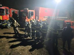 Interventie dificila pentru stingerea unui incendiu de pasune si padure | imaginea 1