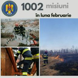 Peste 1000 de misiuni in luna februarie | imaginea 1