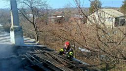 Gospodarie salvata de la un incendiu violent | imaginea 1