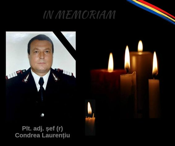 In memoriam Plutonier adjutant sef  r  Laurentiu Condrea | imaginea 1